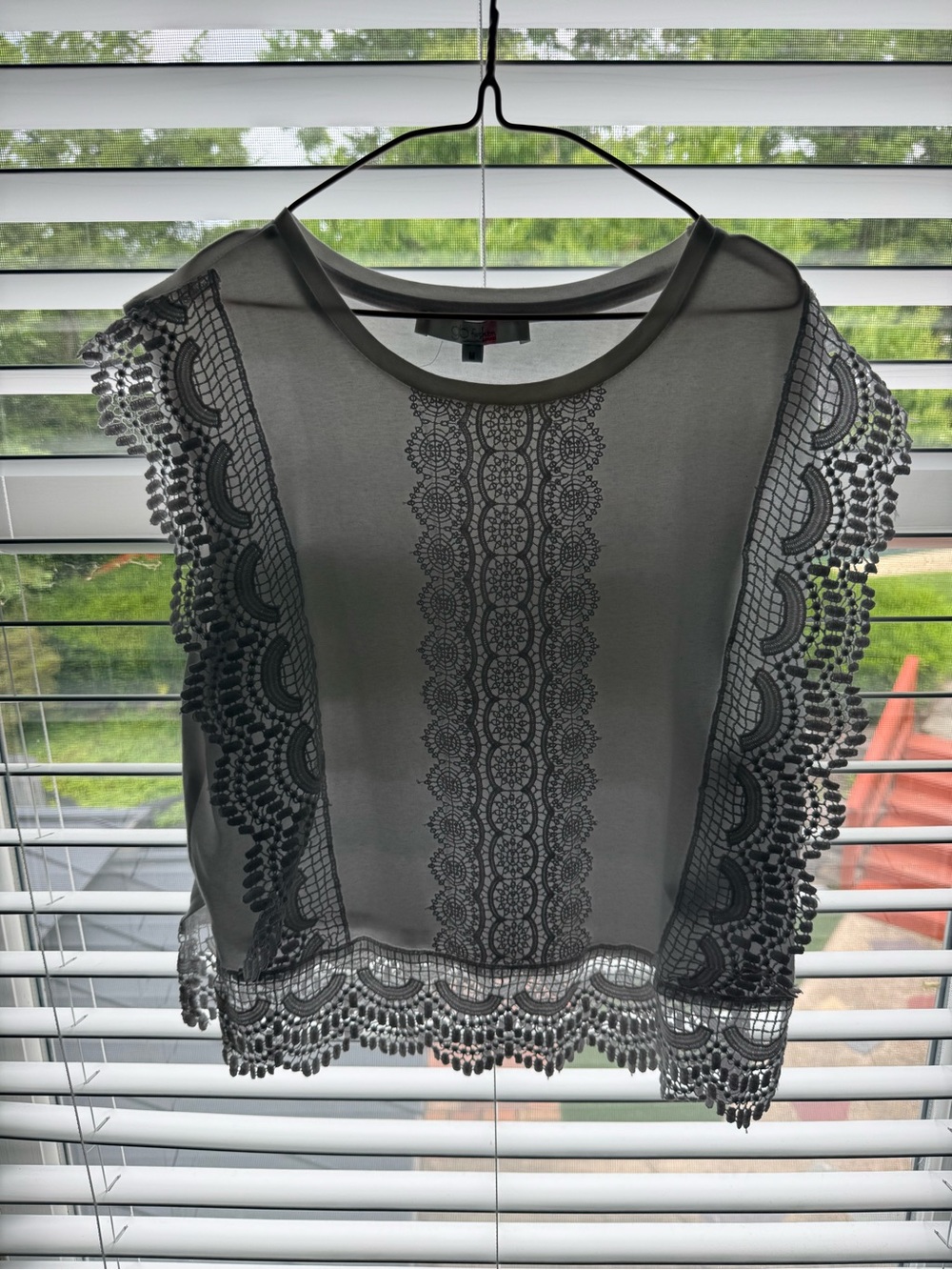 Lace Detail Top